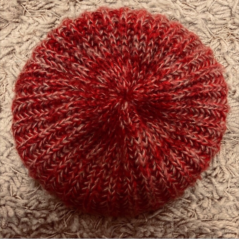 CLEARANCE ~ Slouchy Beret Style Fuzzy Crochet Beanie